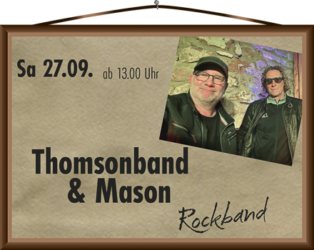 Thomsonband und Mason
